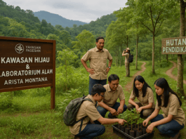 Kawasan Hijau dan Laboratorium Alam Arista Montana: Pendidikan Lingkungan dari Hutan ke Generasi Muda