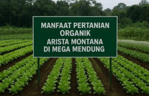 Manfaat Pertanian Organik Arista Montana: Menghidupkan Alam dan Ekonomi di Mega Mendung Manfaat Pertanian Organik Arista Montana