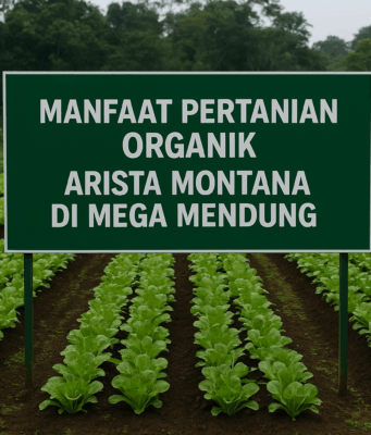 Manfaat Pertanian Organik Arista Montana: Menghidupkan Alam dan Ekonomi di Mega Mendung Manfaat Pertanian Organik Arista Montana