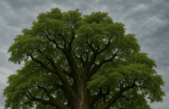 Pohon Aneh Penangkal Petir di Arista Montana: Misteri Alam di Mega Mendung