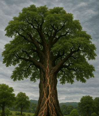 Pohon Aneh Penangkal Petir di Arista Montana: Misteri Alam di Mega Mendung