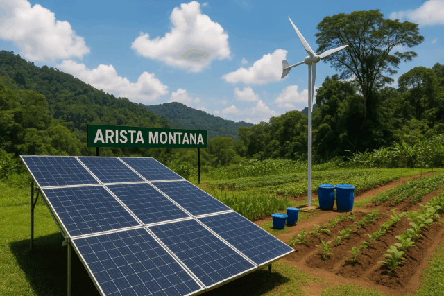 Teknologi Hijau & Inovasi Arista Montana: Energi Terbarukan untuk Pembangunan Berkelanjutan