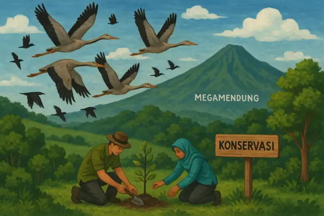 migrasi burung dan konservasi alam di Megamendung3