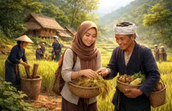 Arista Montana Jaga Ketahanan Pangan Lokal dengan Kearifan Baduy Arista Montana Jaga Ketahanan Pangan Lokal dengan Kearifan Baduy