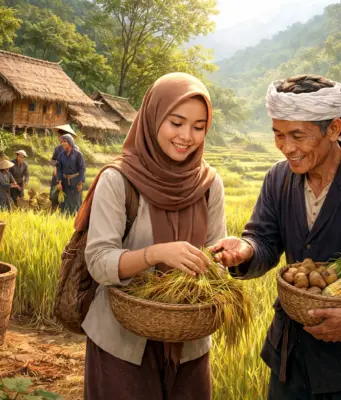 Arista Montana Jaga Ketahanan Pangan Lokal dengan Kearifan Baduy Arista Montana Jaga Ketahanan Pangan Lokal dengan Kearifan Baduy