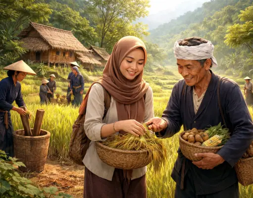 Arista Montana Jaga Ketahanan Pangan Lokal dengan Kearifan Baduy Arista Montana Jaga Ketahanan Pangan Lokal dengan Kearifan Baduy